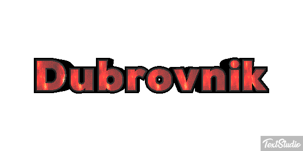 Dubrovnik Efekt tekstowy