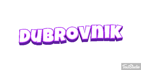Dubrovnik Efekt tekstowy