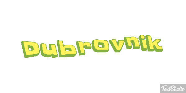 Dubrovnik Efekt tekstowy