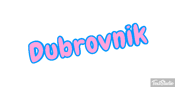 Dubrovnik Efekt tekstowy