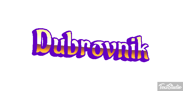 Dubrovnik Efekt tekstowy