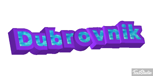 Dubrovnik Efekt tekstowy