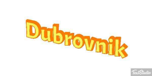 Dubrovnik Efekt tekstowy