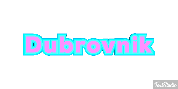 Dubrovnik Efekt tekstowy