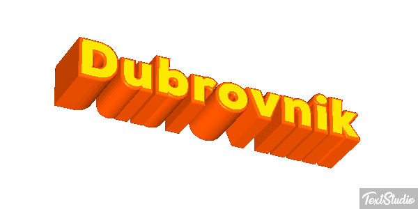 Dubrovnik Efekt tekstowy