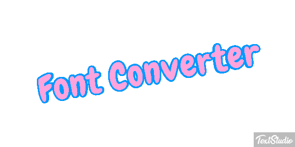 Font Converter Tekst effect