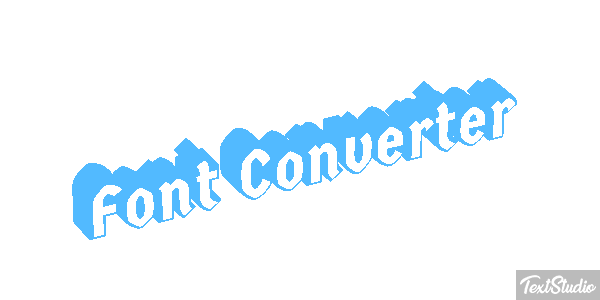 Font Converter Tekst effect