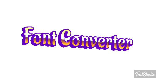 Font Converter Tekst effect