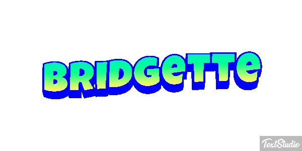 Bridgette Text effect