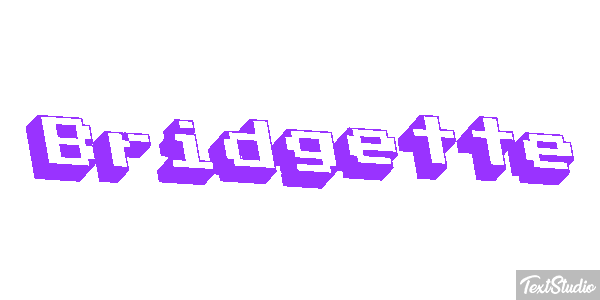 Bridgette Text effect