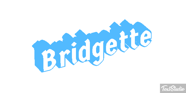 Bridgette Text effect
