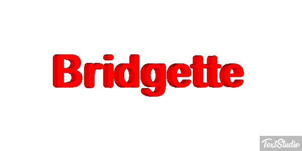 Bridgette Text effect