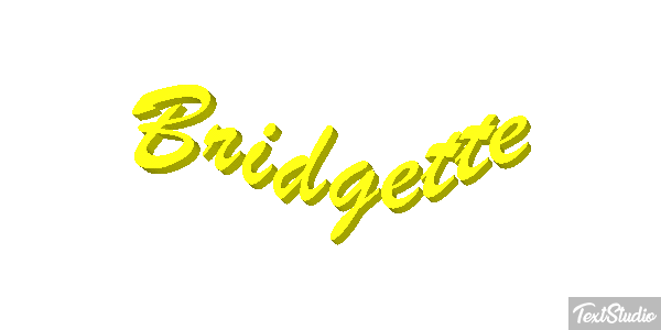 Bridgette Text effect