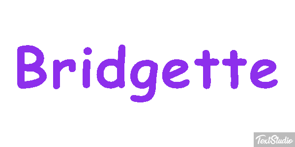 Bridgette Text effect