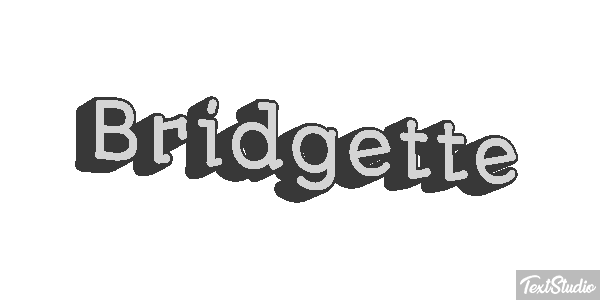 Bridgette Text effect
