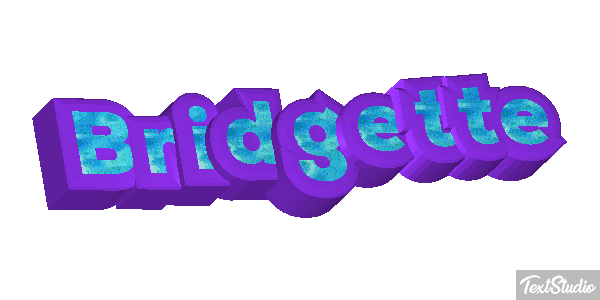 Bridgette Text effect