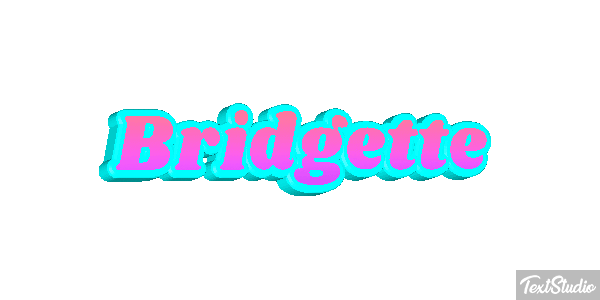 Bridgette Text effect