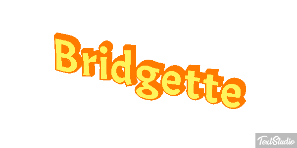Bridgette Text effect