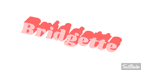 Bridgette Text effect