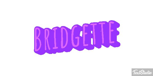 Bridgette Text effect