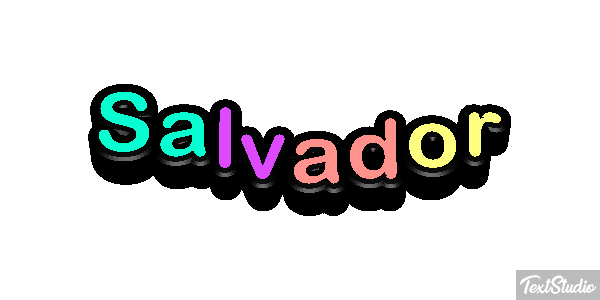 Salvador Efekt tekstowy