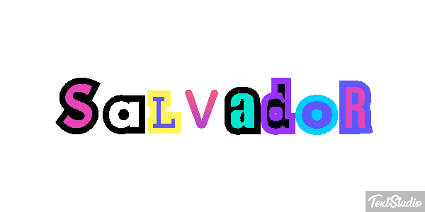 Salvador Efekt tekstowy
