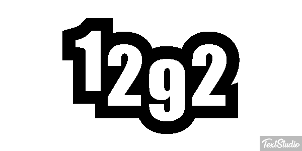 1292 Text effect