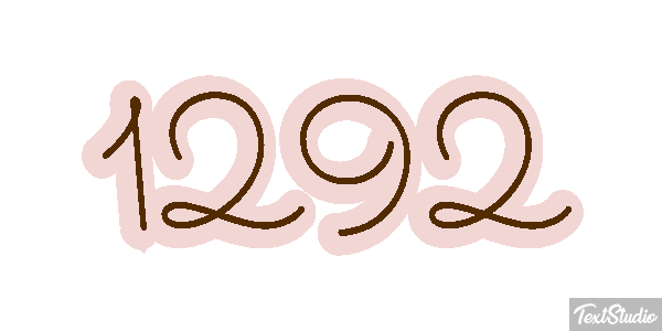1292 Text effect