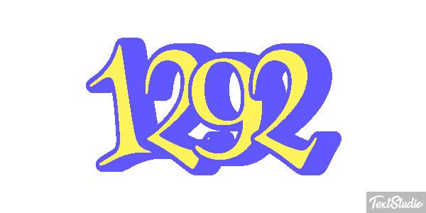 1292 Text effect