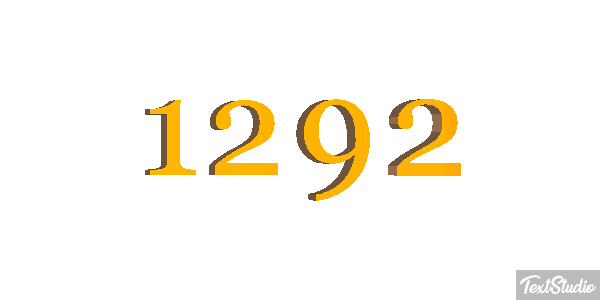 1292 Text effect