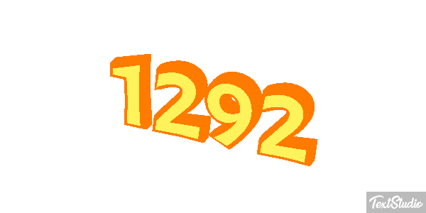 1292 Text effect