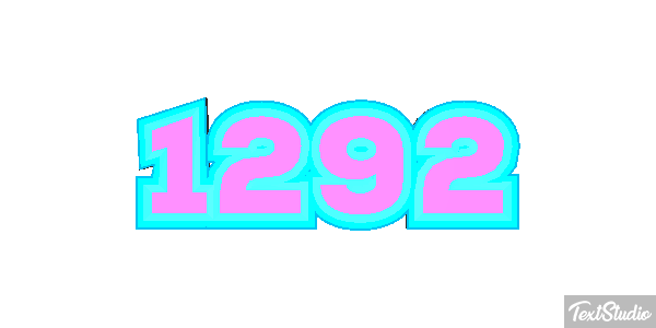 1292 Text effect
