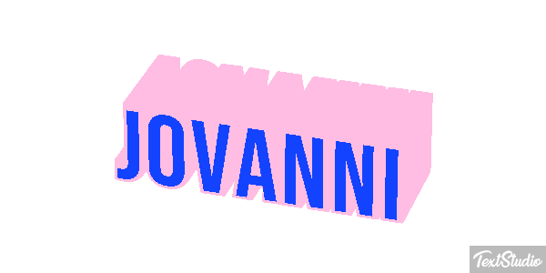 Jovanni Text effect