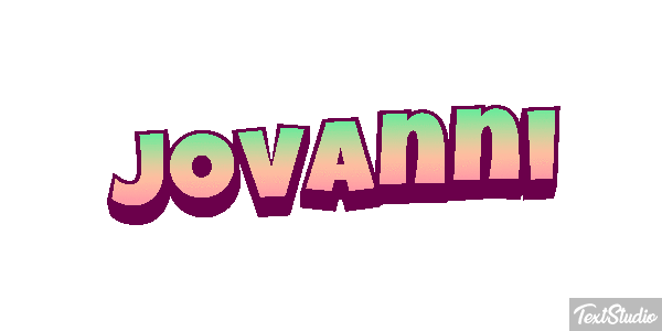 Jovanni Text effect
