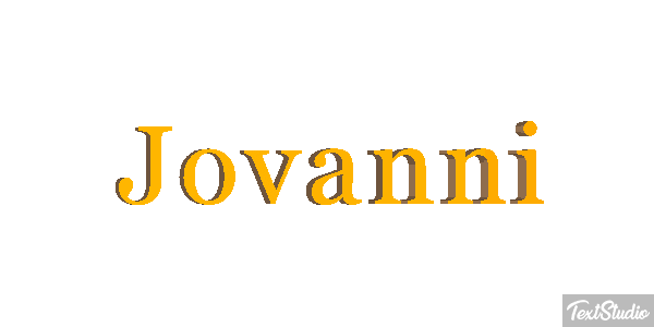 Jovanni Text effect