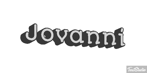 Jovanni Text effect