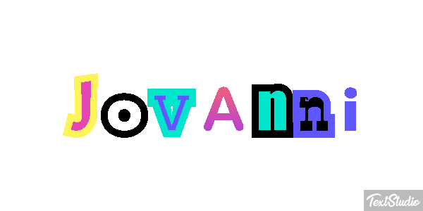 Jovanni Text effect