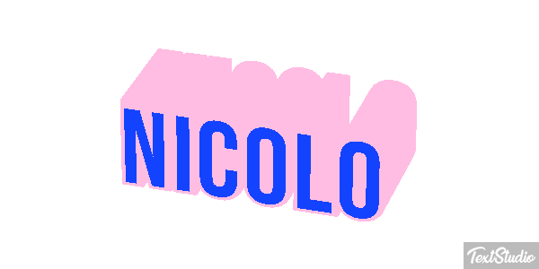 Nicolò Effetto testo