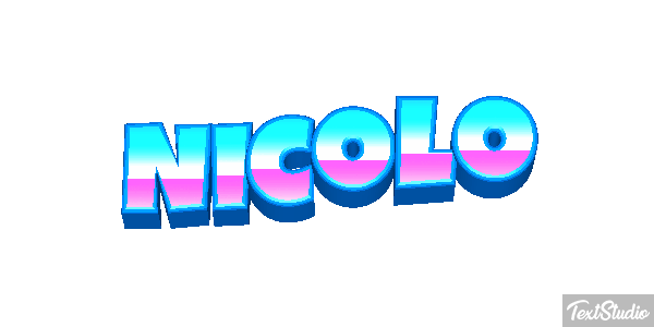 Nicolò Effetto testo