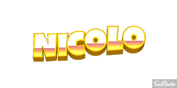 Nicolò Effetto testo