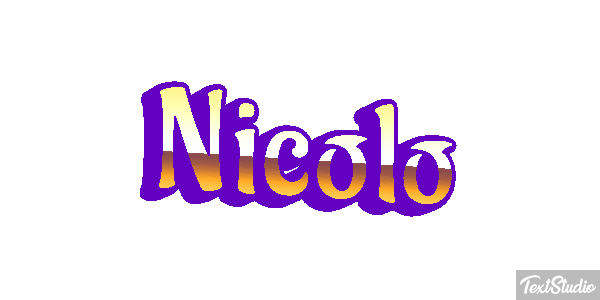 Nicolò Effetto testo