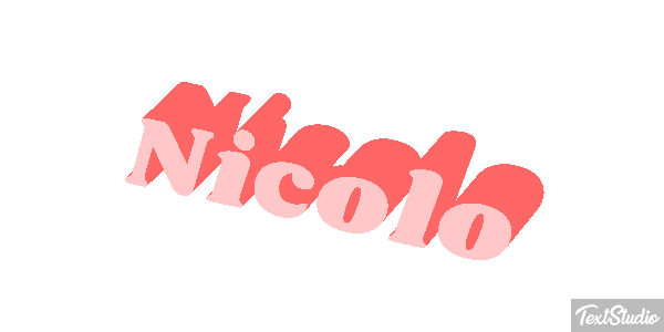 Nicolò Effetto testo