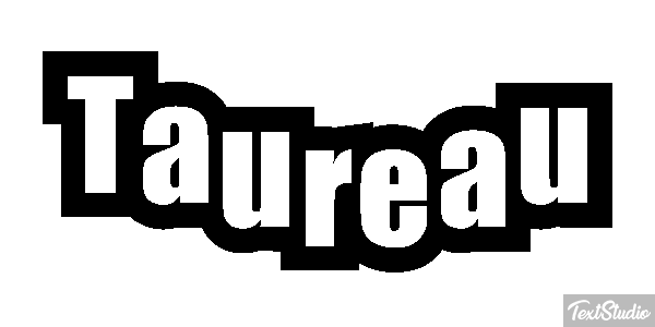 Taureau Effet de texte