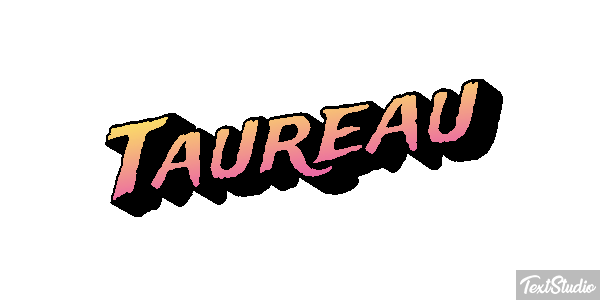Taureau Effet de texte