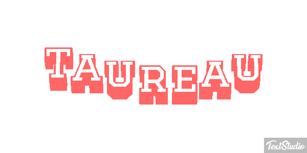 Taureau Effet de texte