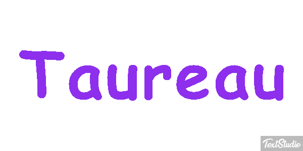 Taureau Effet de texte