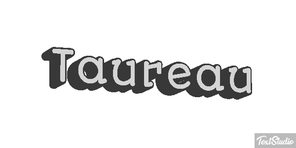 Taureau Effet de texte