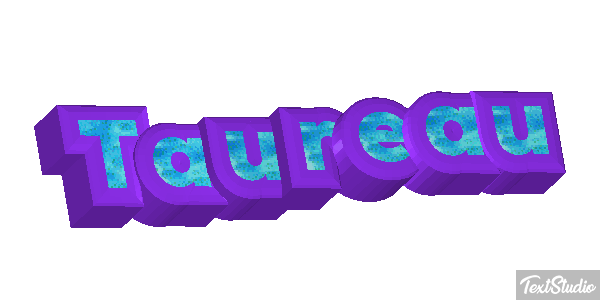 Taureau Effet de texte