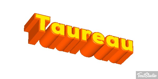 Taureau Effet de texte
