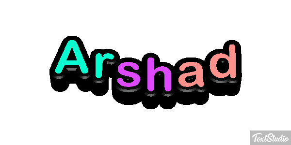 Arshad Effet de texte